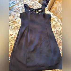 Guess Black Dress with side zip. Size 14.